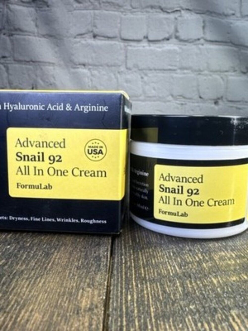 Formulab Advanced Snail 92 All In One Cream For Face (2 Fl Oz)
